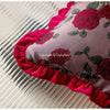 Pink Rose Print Cushion Cover - Botanical Collection