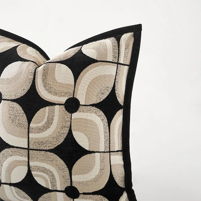 Modern Geometric Jacquard Luxury Pillow Cover for Sofa and Bedroom