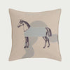 Luxury Wool Horse Pillowcase - Orange Sofa Decor