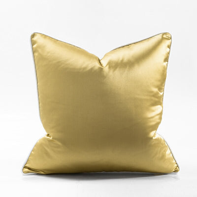 Gold White Geometric Lattice Design Cushion Cover - Geometric Collection