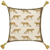 Leopard Print Velvet Cushion Cover - Animal Collection