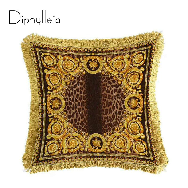 Baroque Medusa Velvet Cushion Cover - Baroque Collection