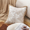 Beige Neutral Country House Style Cushion Cover - Botanical Collection