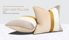 Velvet Light Pink Neutral Gold Modern Stripe Cushion Cover - Geometric Collection