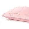 Pink Velvet Pearl Embellished Cushion Cover - Retro Collection