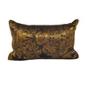 Luxury Vintage Damask Print Bronze Jaquard Cushion Cover - Royal Collection